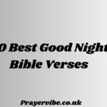 Best Good Night Bible Verses