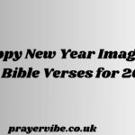 Happy New Year Images with Bible Verses for 2025