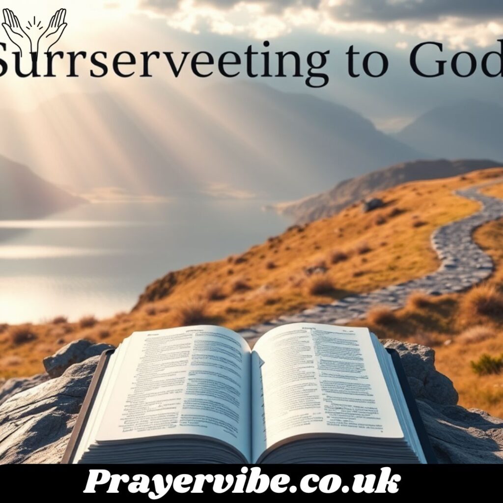 Powerful Bible Verses About Surrendering to God