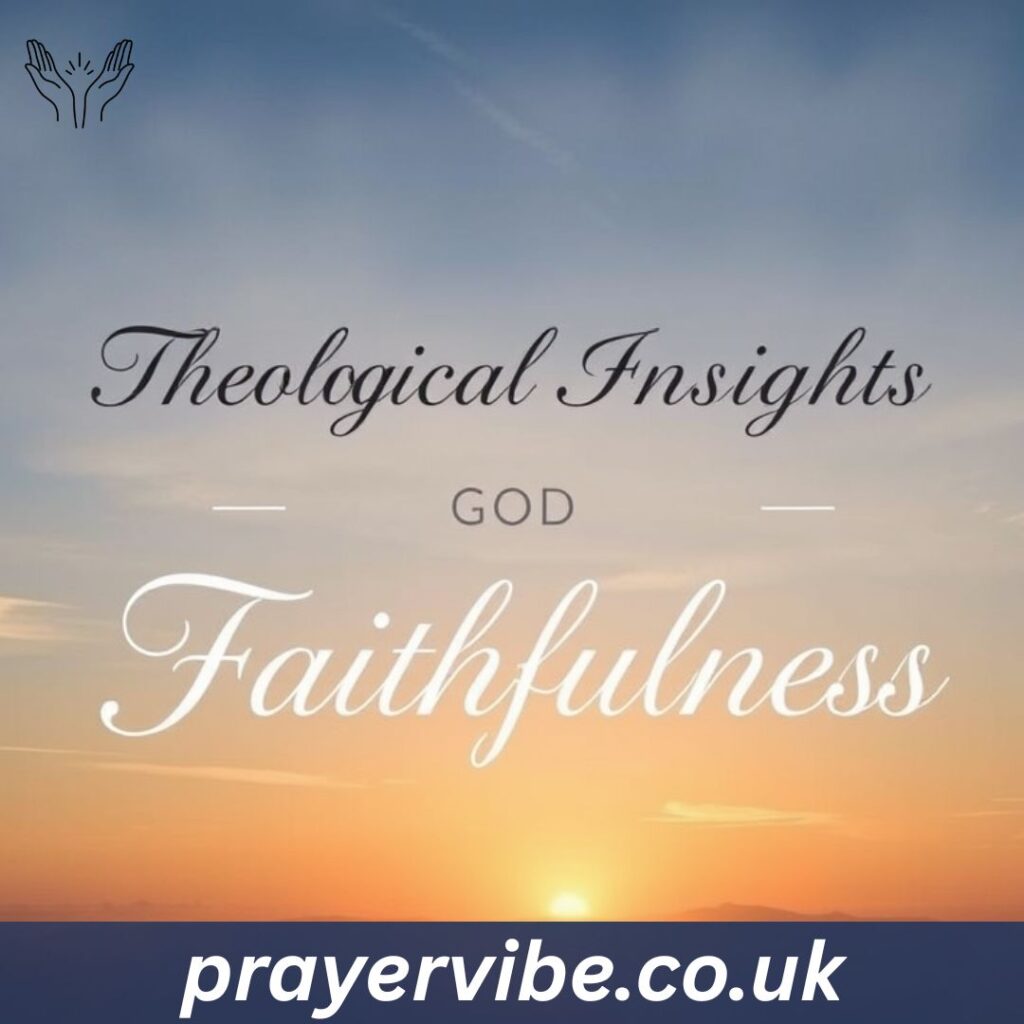 Theological Insights on God's Faithfulness 📚