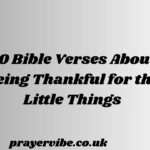 Bible Verses About Being Thankful for the Little Things
