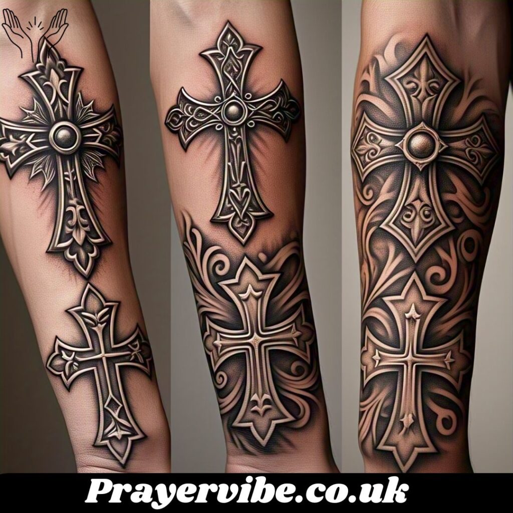 Popular Designs and Placements for 7 Cross Tattoos