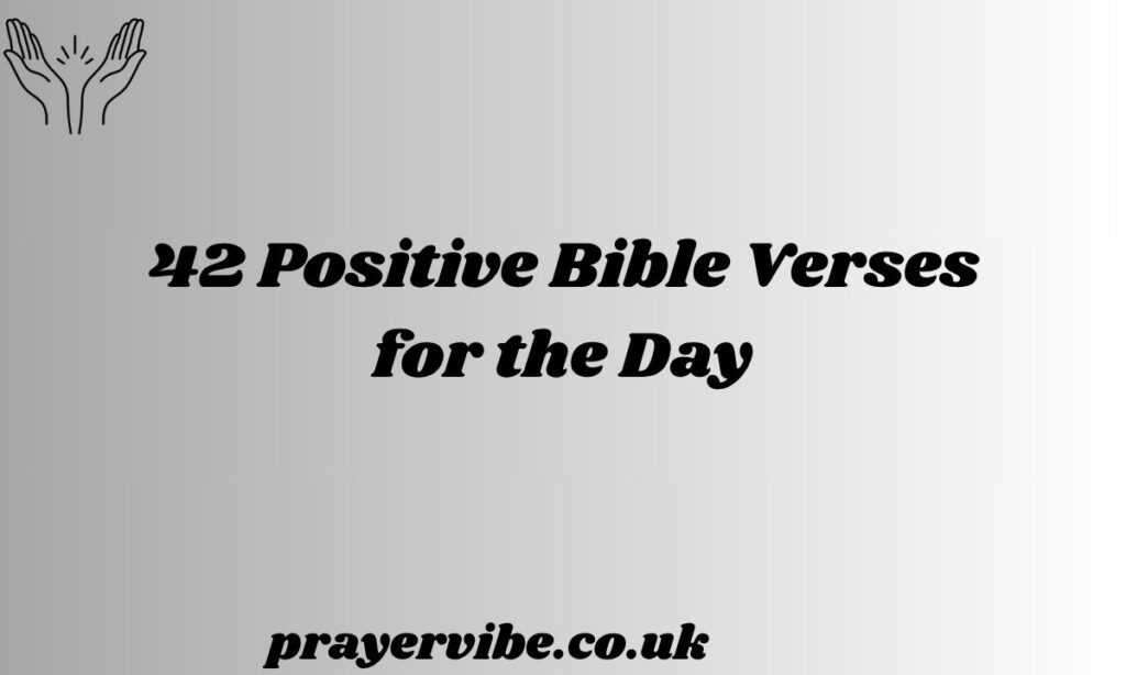 Bible Verses for the Day