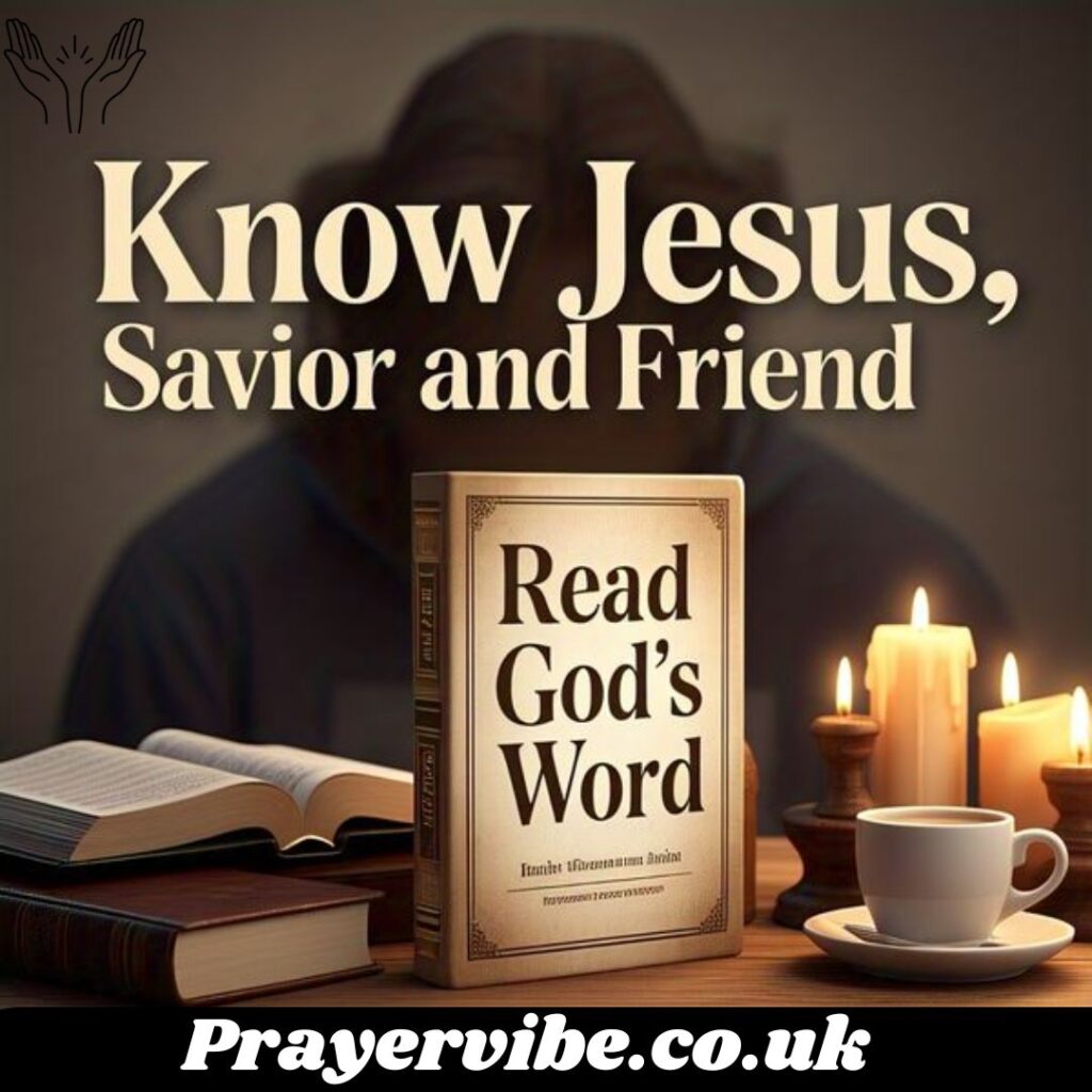 Read God's Word - Know Jesus, Savior and Friend