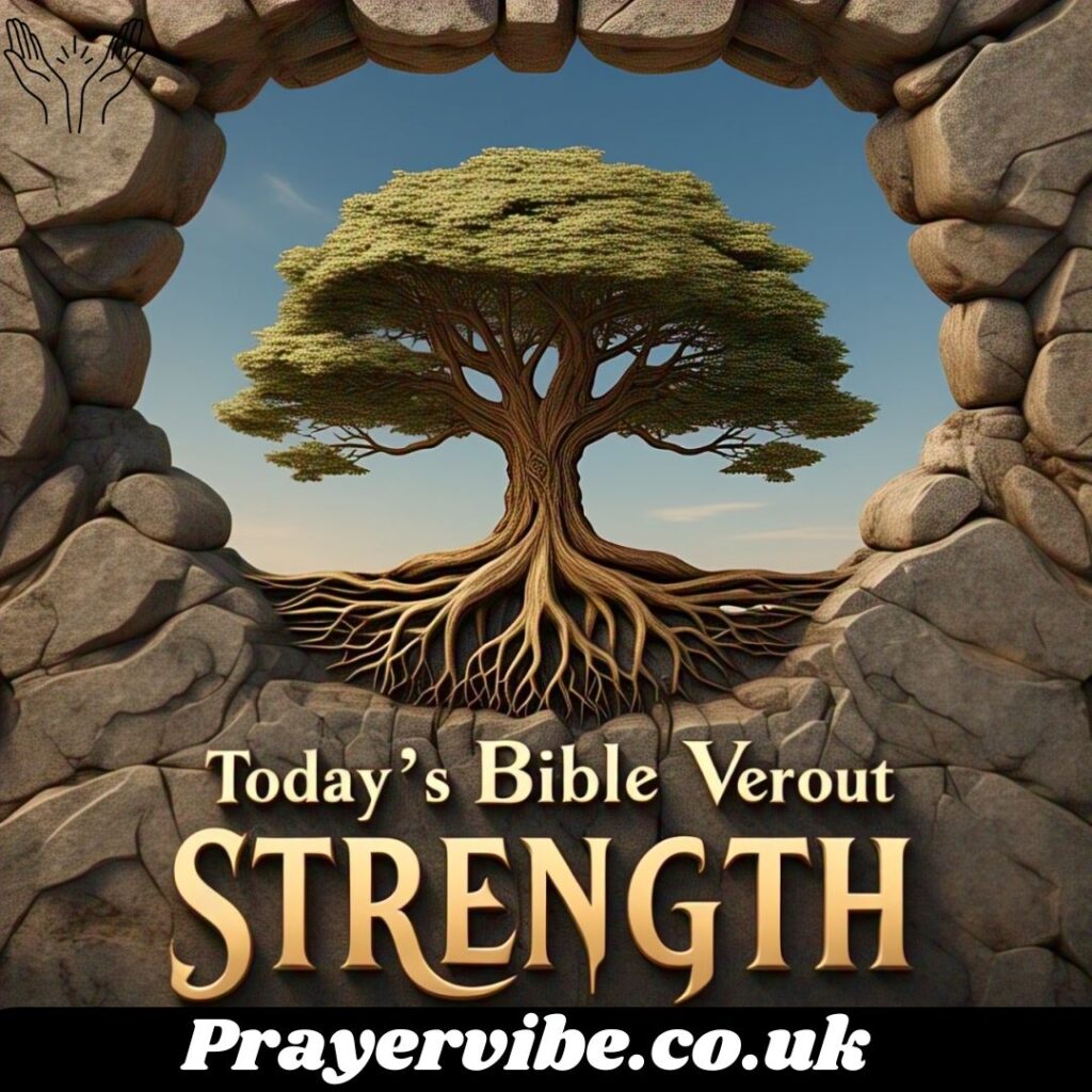 Today's Bible Verse About Strength