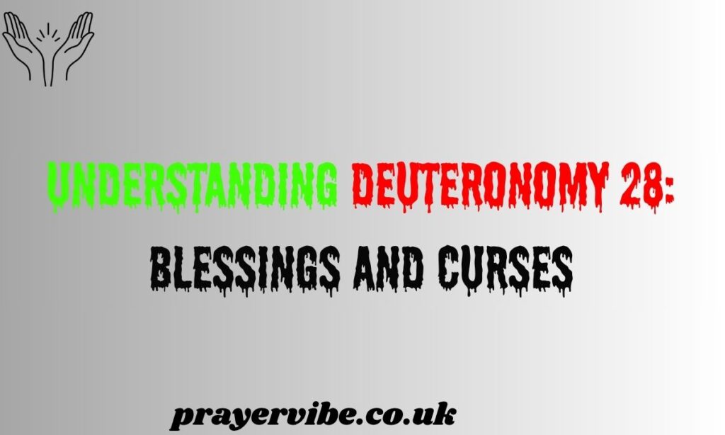 Understanding Deuteronomy 28 Blessings and Curses