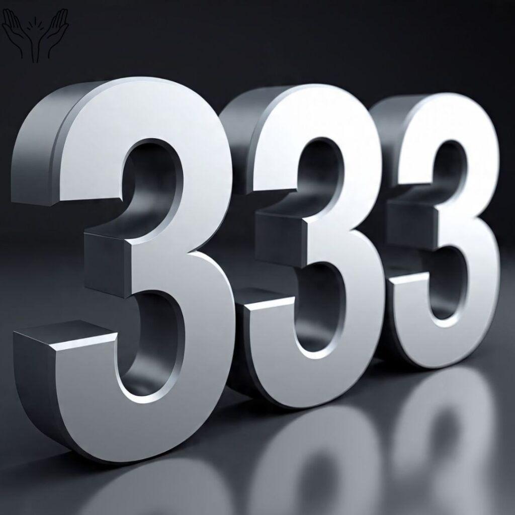 333 as a Reminder of Faith, Hope, and Love