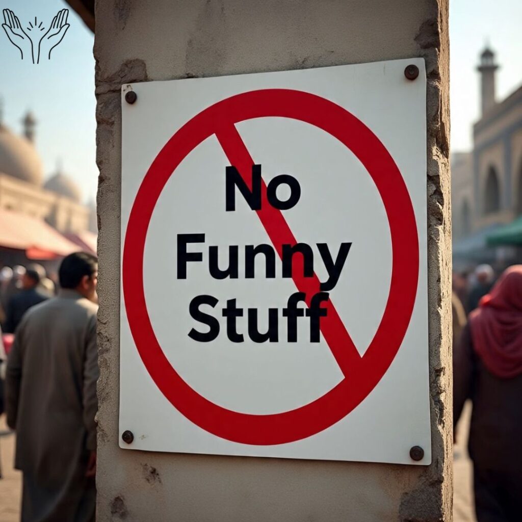 Alternative Phrases for No Funny Stuff